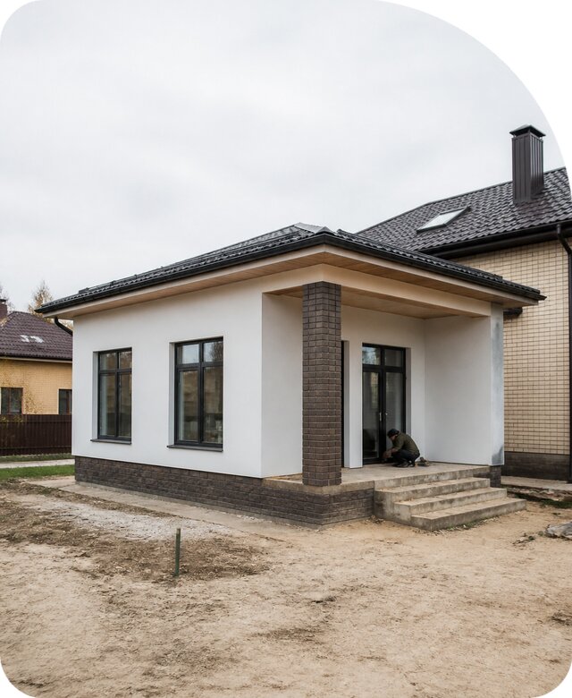 Строительство одноэтажной пристройки в Дзержинском от 460530 р. | РадиДОМА-Дзж